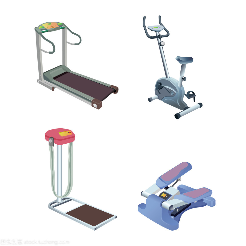 健身房的運動器材